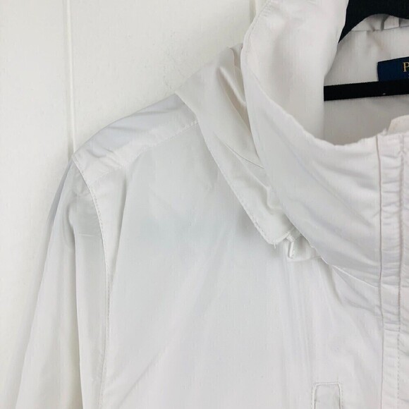 Ralph Lauren Polo Golf Womens White Hooded Jacket Large - Picture 3 of 13